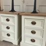 Pair of large solid bedside lockers Image 3
