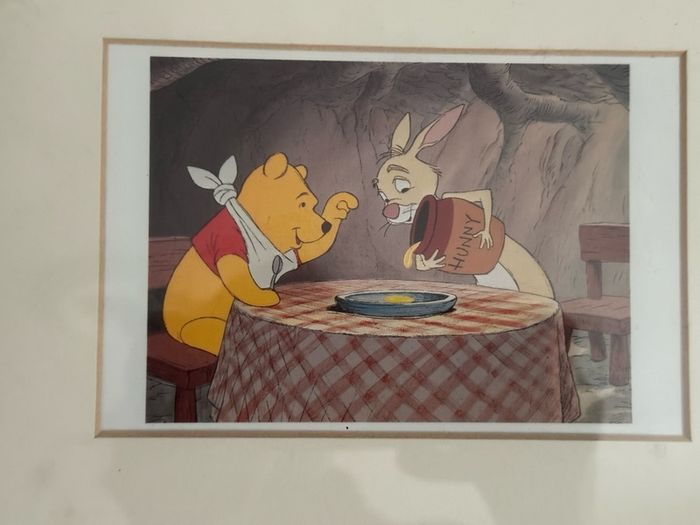 Framed Disney Winnie the Pooh Wall Art (4 Scenes) - 64 x 30cm