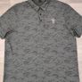 Adidas Golf Patterned Polo Shirt Mens XL Image 2