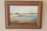 Art - oil on Board. ( Initialed B.B. )