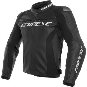 Dainese Racing 3 Leather Motorcycle Jacket.