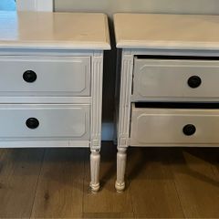 Bedside lockers x2
