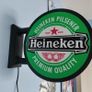 Heineken Inspired LED Light Box Wall Sign | Illuminated Bar Pub Man Cave Beer Image 5