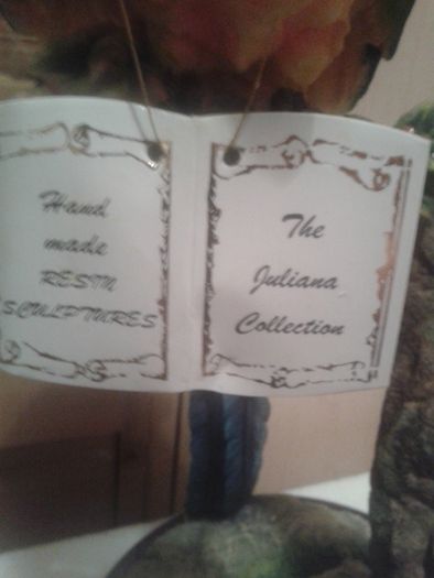Handmade parrot by the jultana collection.