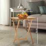 Housewares Snack Table, 65 x 49 x 39 cm Rubberwood Image 3