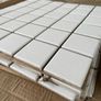 White mosaic tiles Image 2
