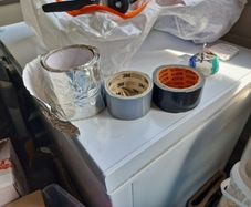 duct tape and foil tape