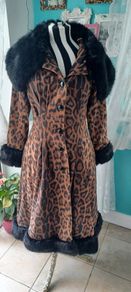Collectif leopard print coat