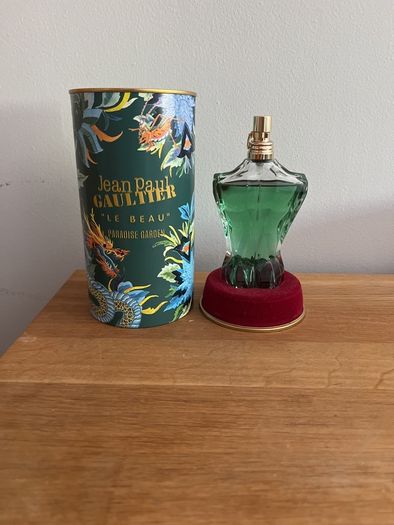 Jean Paul Gaultier Le Beau Paradise Garden EDP 125ml- Barely used, with original metal tin.