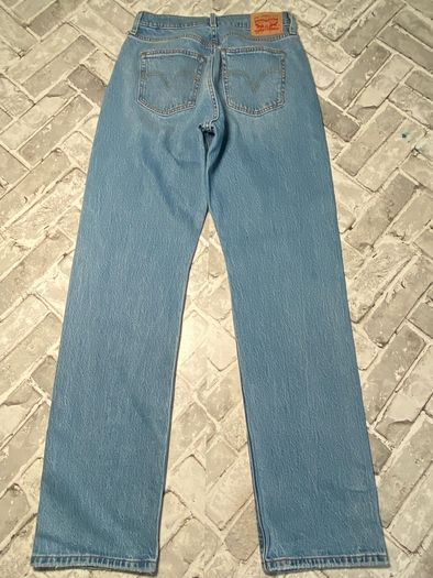 Levi's 501 Curve Ladies Light Blue Denim Jeans W28 L32