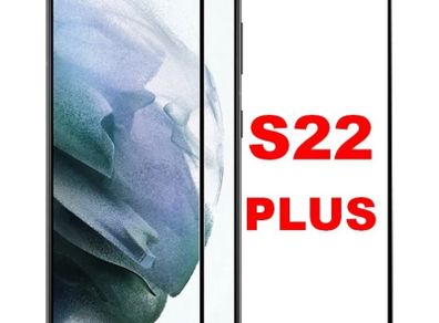 Tempered Glass Screen Protector for Samsung Galaxy S22 PLUS Clear Full Cover