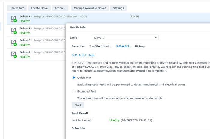 Synology RS818RP+ 4 Bay Rackmount NAS Enclosure