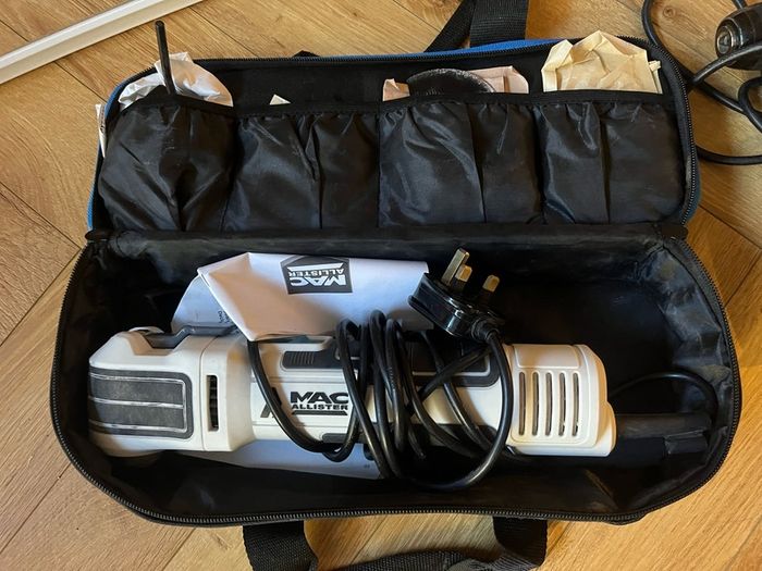 DIY kit; Sander, Multitool and Drill with bits