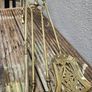 antique polished fire dog and irons Image 3