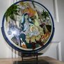 hand painted glass - candle stand Image 2