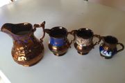 Vintage Ceramics Lusterware X 4 ( Reduced)