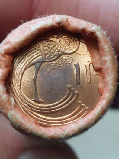 unc roll of penny's two rolls