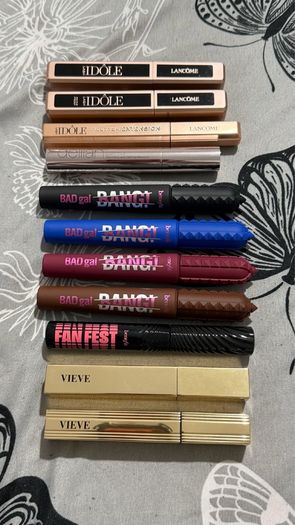 Luxury brand new mascara Lancome, Delilah, benefit, Vieve all new