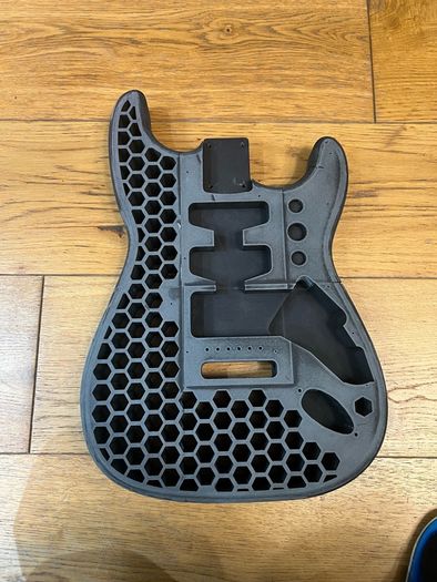 3d printed guitar body