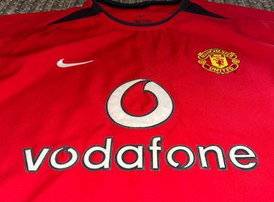 MANCHESTER UNITED home jersey shirt 2002/03 - 2003/04 Nike M