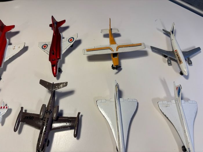 Vintage Matchbox Planes 24 models
