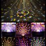 New Bluetooth Speaker Crystal RGB Disco LED Light Image 10