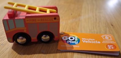Go Play Wooden Fire Engine