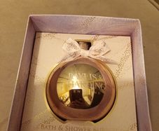 Christmas bath and shower bauble