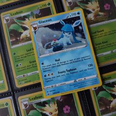 Glaceon ! Promo ! Holo ! Sword and Shield Era ! 2022 ! Pokemon Card ! Eeveelution !