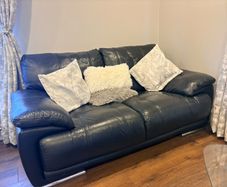 Leather Two seater Three seater couch