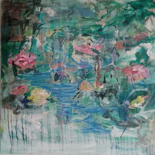 Large Original Abstract Painting Original Art Contemporary Art Modern Irish abstract art Framed
