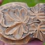 Awesome 19th Century  Black Forest Carved Wood Pocket Watch Display Pocket Watch Box / Stand Image 2