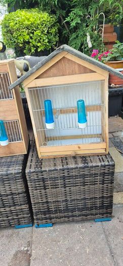 2x bird cages