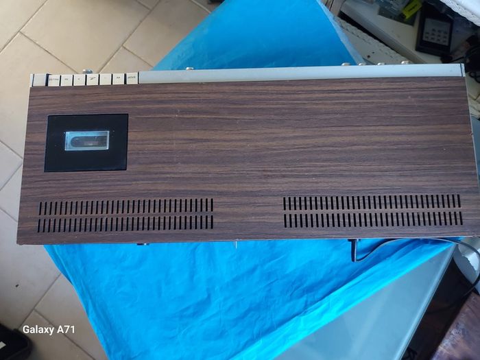 Telefunken Cavatine 201, Mw, Lw Radio plus Tape Deck, German Model in German Language, Powers on and off