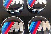 4 X Bmw M Sport Caps (68mm)  Free Post
