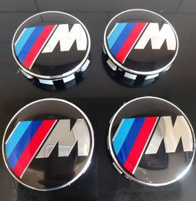 4 X Bmw M Sport Caps (68mm)  Free Post