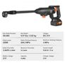 High Pressure Cordless Washer Cleaner Portable Water Spray Car Gun 580 PSI Image 6