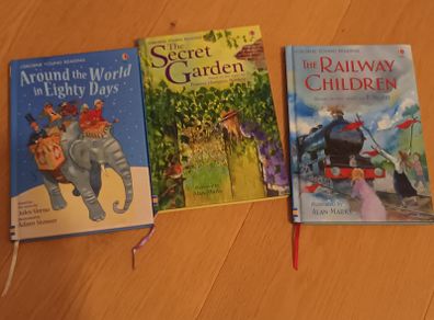 Set of 3 hardback Usborne books