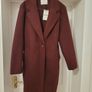 Ladies Burgundy Winter Coat - New with tags Image 4