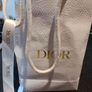 Christian Dior pearl necklace with carry bag Image 3