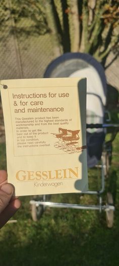 Pram , Gesslein Kinderwagen