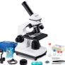 100X-2000X Microscope for Kids Students Adults, with Microscope Slides Kit, Professional Microscopes for School Laboratory Home Biological Education (FREE POSTAGE) Image 4