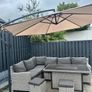 garden parasol and base Image 3