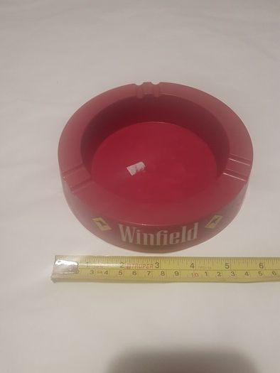 Winfield advertising ashtray,used good condition ,take as is , collectors item with smoking ban on ashtrays advertising ,,price includes post to anywhere in ireland thank you,