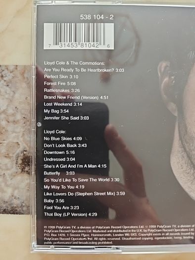 Lloyd Cole CD - The Collection