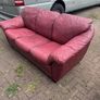 Genuine Leather Sofa bed Image 9