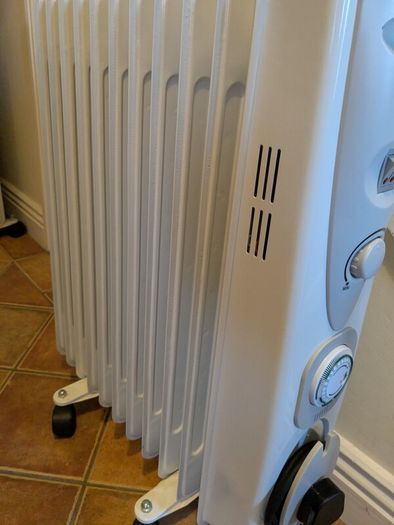 9 fin oil filled radiator
