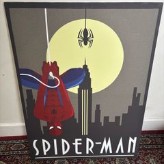 Superhero canvas pictures