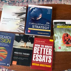Collection of College Textbooks for Management