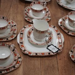 Wellington China Imari Tea Set (18pc) England c.1890-1920